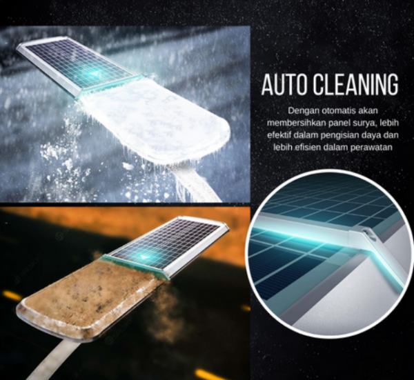 Lampu Jalan Solar GILAGI Auto Cleaning – GLG73 - Gambar 3
